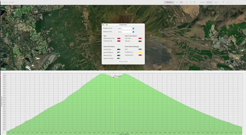 Geo Elevation Mac screenshot